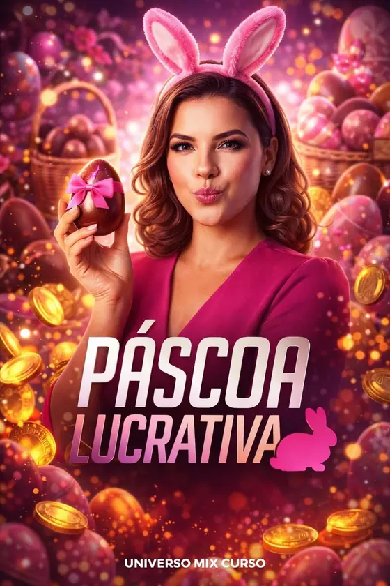 Capa de Páscoa Lucrativa
