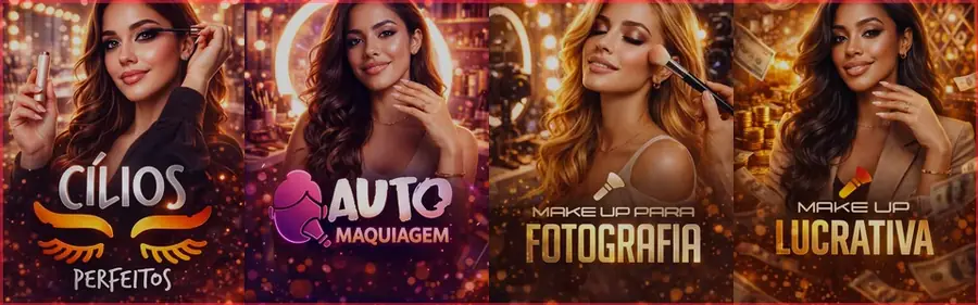 Universo visual da categoria Beleza