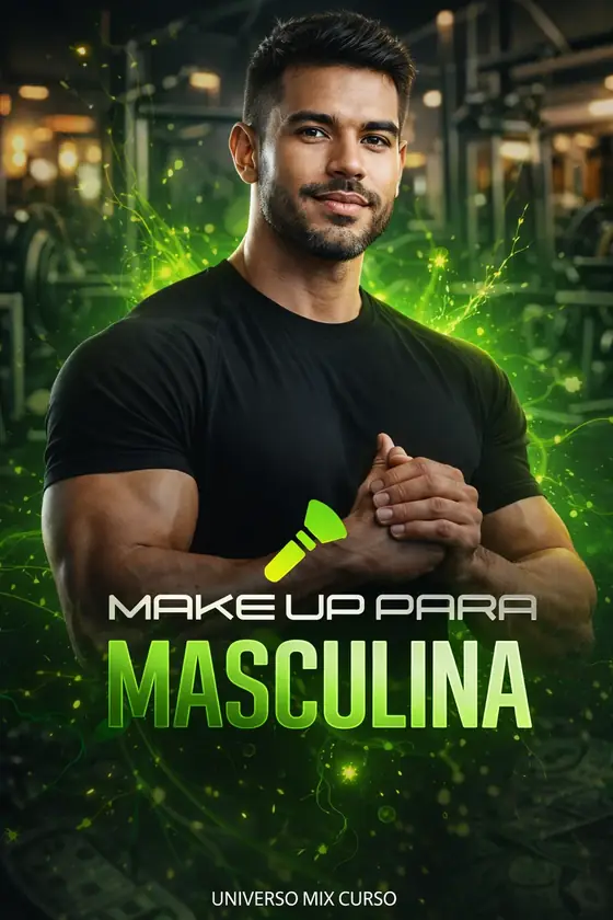 Capa de Makeup Masculina