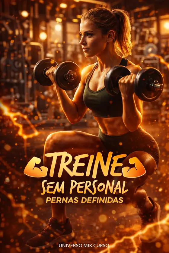 Capa de Treine Sem Personal: Pernas Definidas