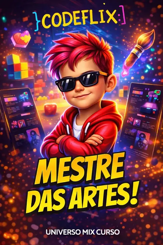 Capa de Codeflix Mestre das Artes