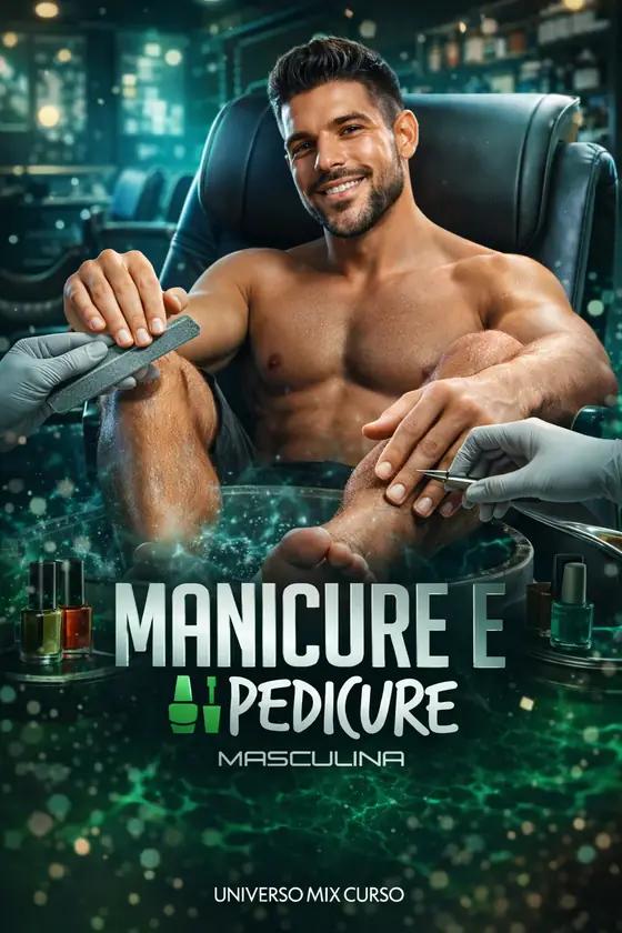 Capa de Manicure e Pedicure Masculina