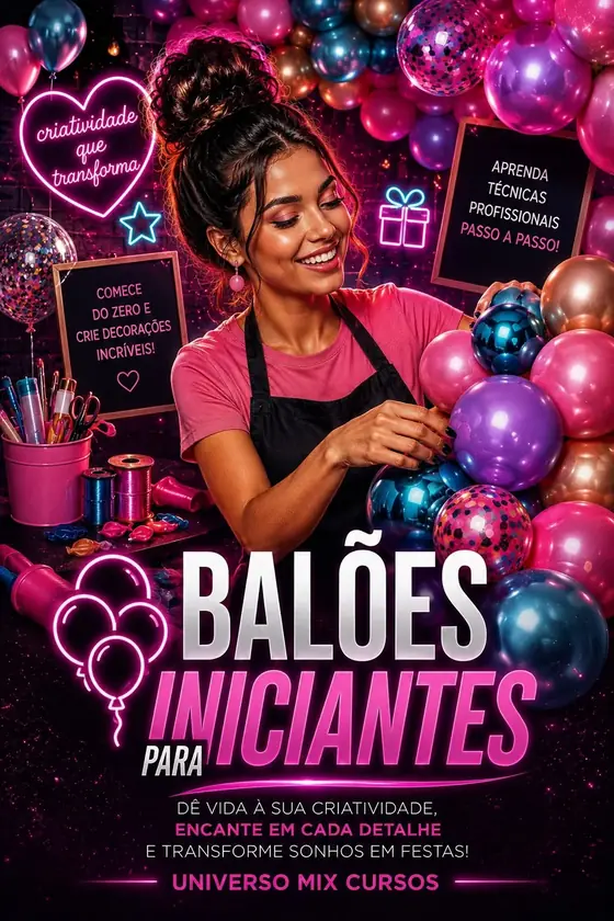 Capa de Balões Para Iniciantes