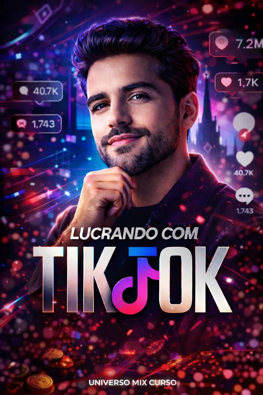 Capa de Lucrando com TikTok